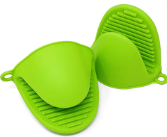 2X Oven Mitts Silicone Heat Resistant Pinch Mitts, Cooking Pinch Grips, Pot Holder And Potholder For Kitchen Crazy Things