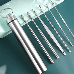 6pcs Set Stainless Steel Ear Picking Tool Crazy Things