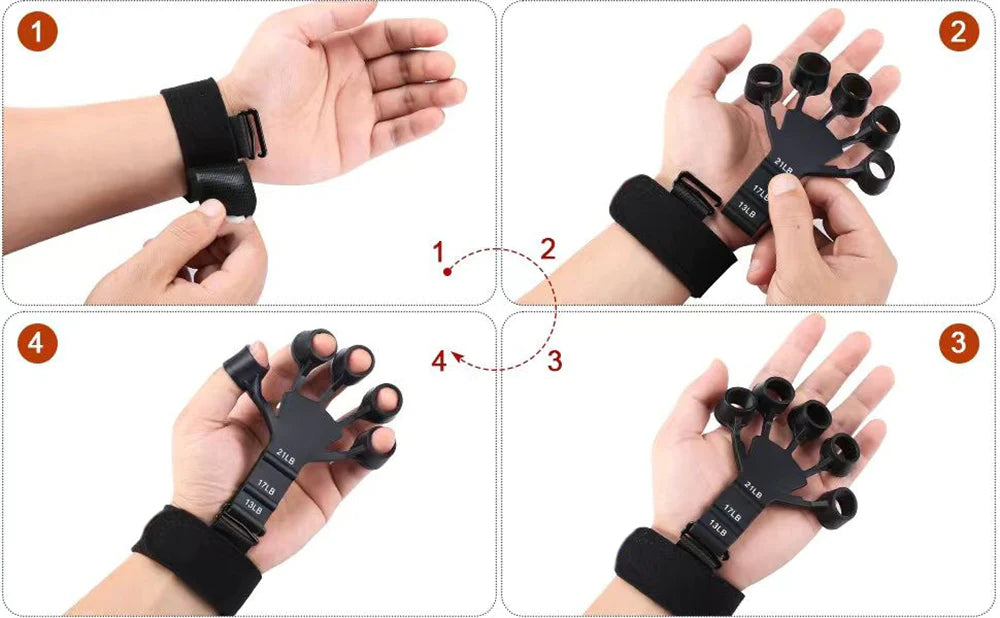 Silicone Gripster Hand Grip Trainer ( Buy 1 Get 1 Free ) Crazy Things