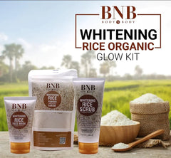 Rice Organic Glow Kit ( Rice Facewash + Rice Scrub +Rice Mask ) Crazy Things