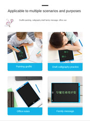 LCD Writing Tablet For Kids, 8.5 Inch Doodle Board Erasable Drawing Tablet Writing Pad Drawing Pad With Pen, Educational Learning Crazy Things