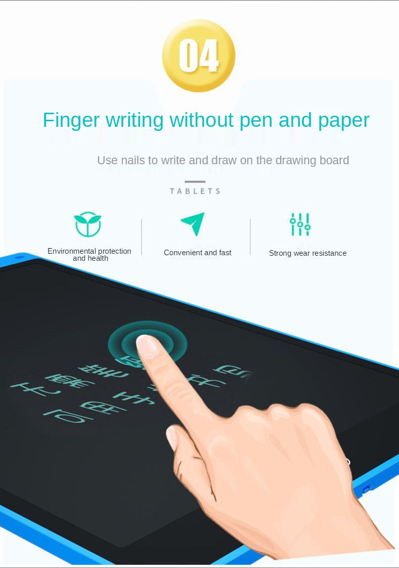 LCD Writing Tablet For Kids, 8.5 Inch Doodle Board Erasable Drawing Tablet Writing Pad Drawing Pad With Pen, Educational Learning Crazy Things