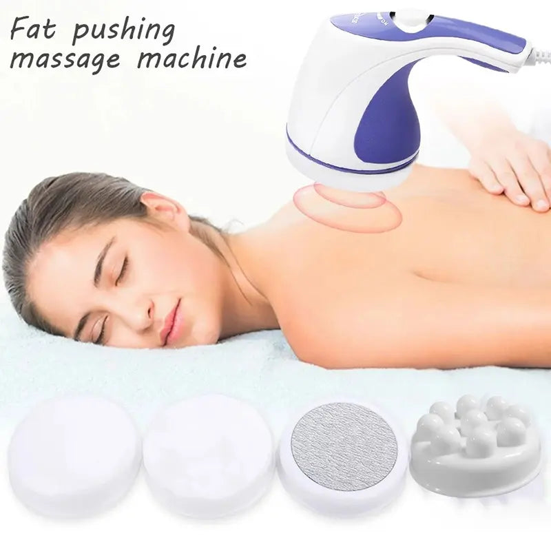 5 Headers Spin Body Massager Relax Spin Tone Electric Full Body Slimming Massager Roller CrazyThings-New Store