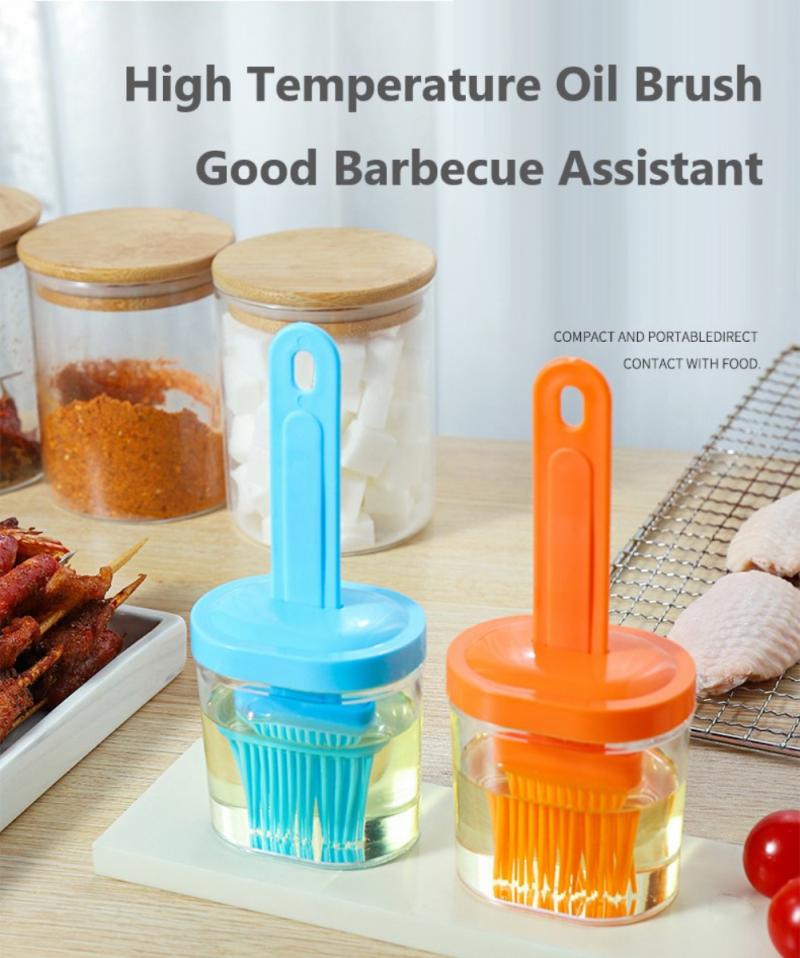 Portable Barbecue Oil Brush For Kitchen Baking Pancake Oil Brush Crazy Things