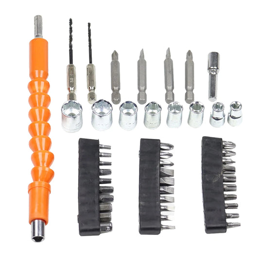 47 Pcs Rechareable 3.6v Power Tools Set Household Maintenance Repair 1800mAh Lithium Battery Mini Household Electric Drill Cordless Screwdriver
