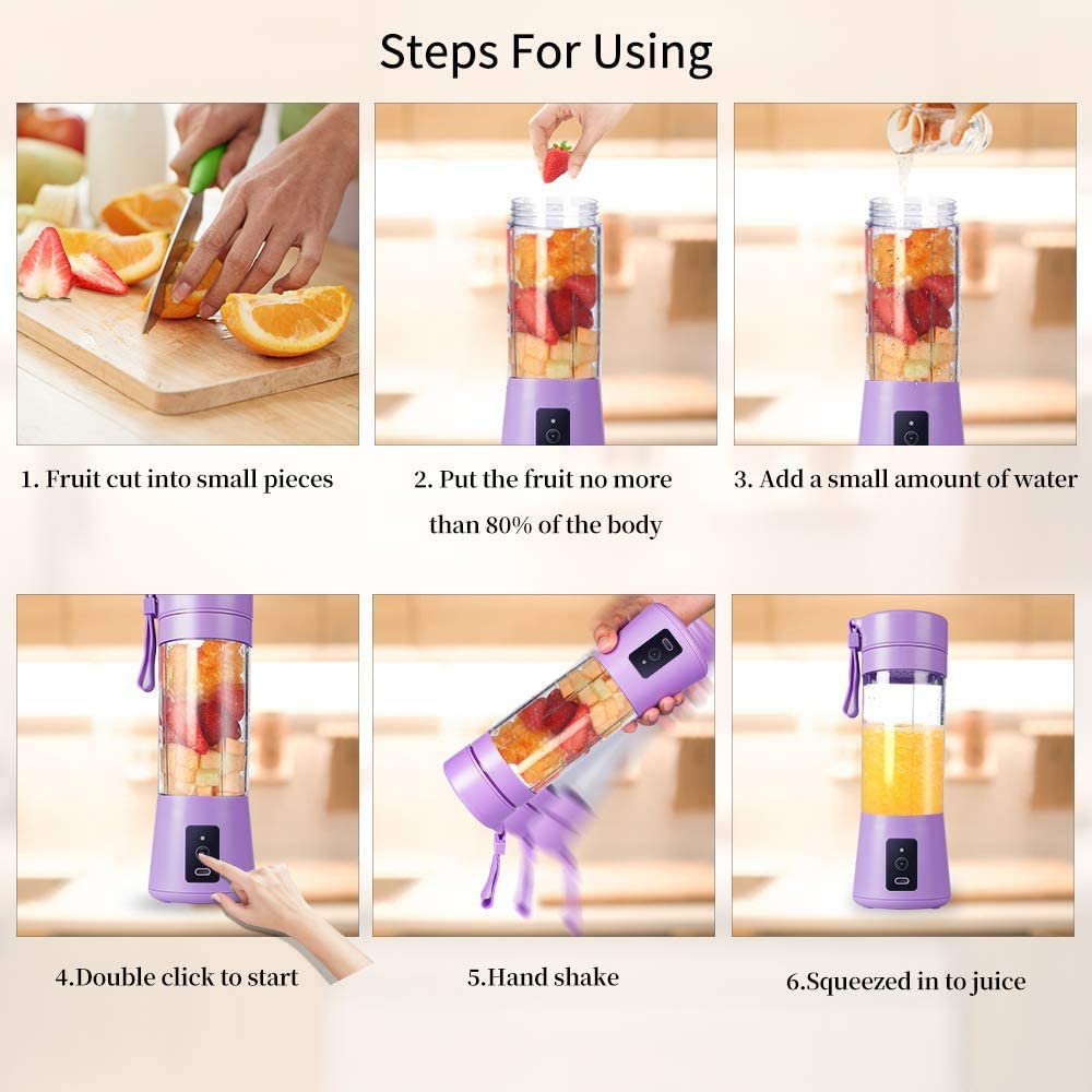 Rechargeable Mini Juicer Portable Blender Crazy Things