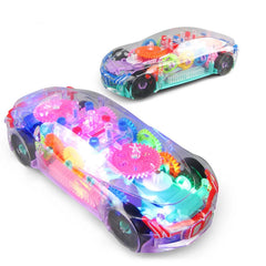 Concept Transparent Colorful Car Toy Crazy Things