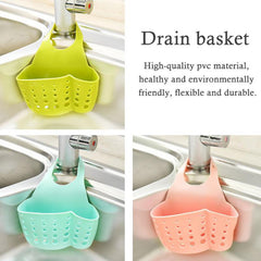 Hanging Drain Basket Organizer Kitchen Accessories Crazy Things