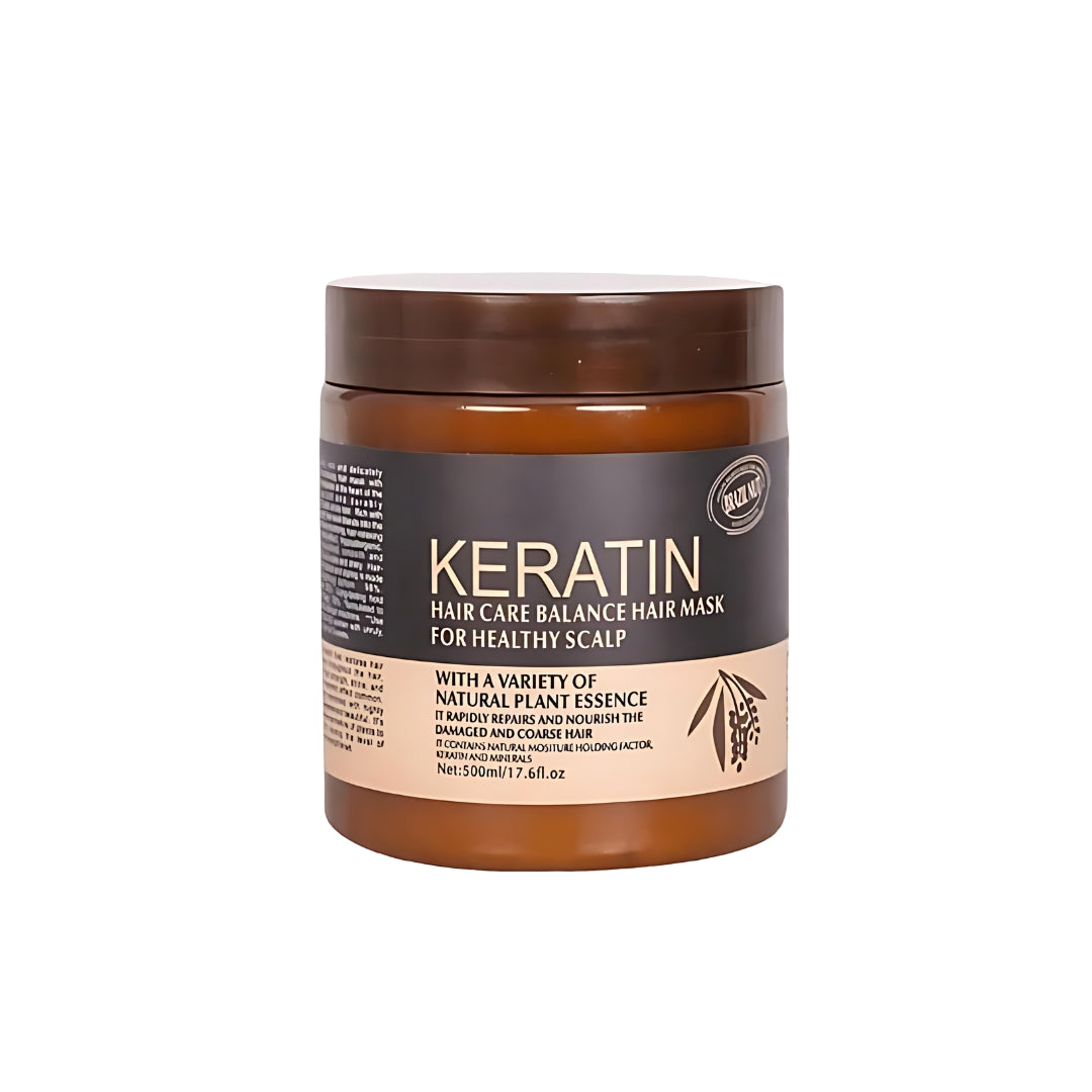 Brazil Nut Keratin Hair Mask & Keratin Hair Treatment For Healthy Scalp 500 Ml Crazy Things