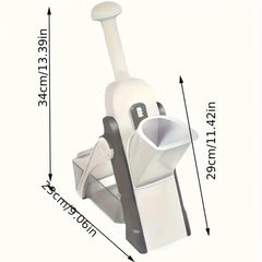 Mandoline Brava 5 in 1 Spring Slicer Crazy Things