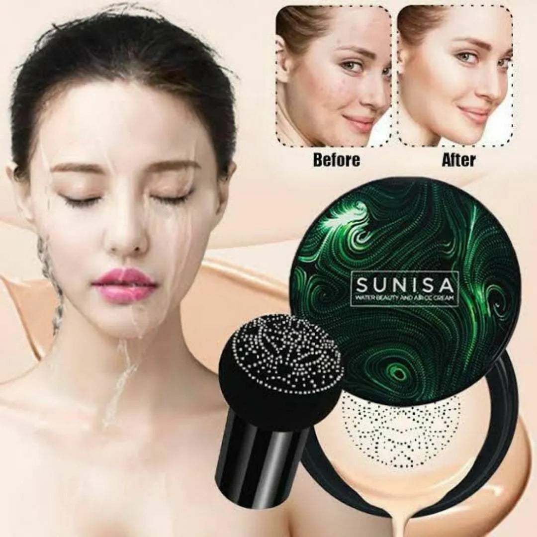 Sunisa Mushroom Head Air Cushion BB CC Cream Base Foundation Crazy Things