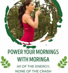 100% Organic Moringa Powder 200gm, Used for Weight Loss - Green Super Food - Plant-Based Protein Crazy Things