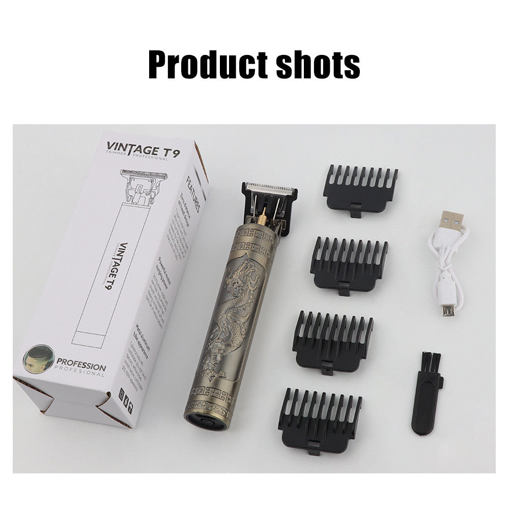 T9 Trimmer Dragon Rechargeable Metal Body CrazyThings-New Store