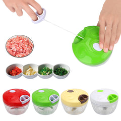 Kitchen Tool Mincer Slicer Shredder Garlic Onion Slicer Cutter Manual CrazyThings-New Store